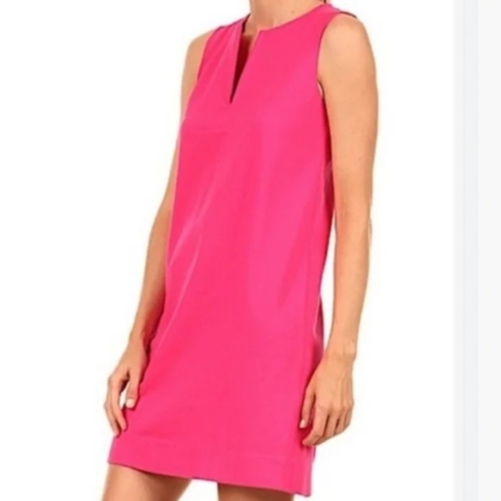 Kate Spade Keri Comfortable Movement Stretch Ponte Mini Dress in Magenta Size 6